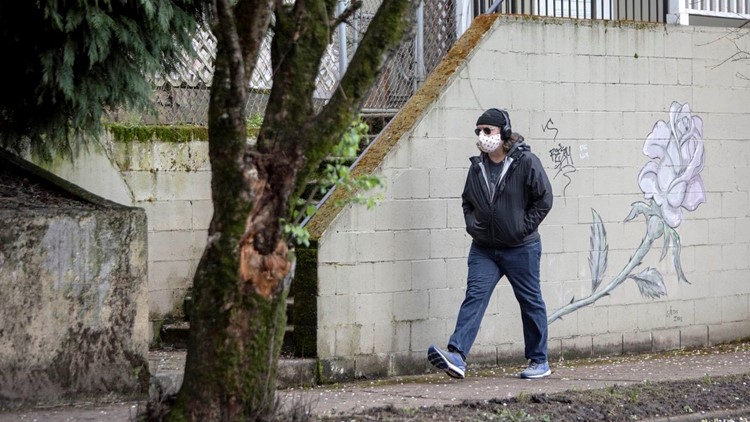 大波特兰区三个县建议戴口罩！风向变了，同志们戴口罩吧！