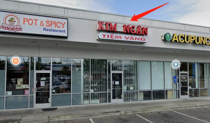 波特兰金店被抢，贼子边逃边掉金器