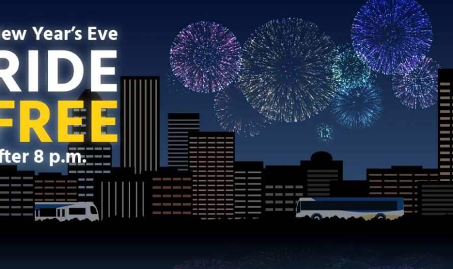 元旦前夕，TriMet 提供免费乘车回家！