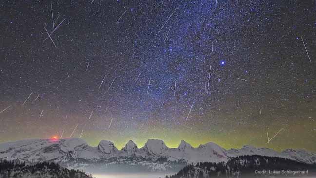 今晚陪你看21世纪最佳流星雨：每小时1000颗流星！