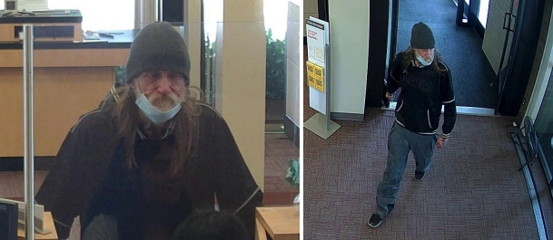 警方正搜寻抢劫Wells Fargo银行的男子