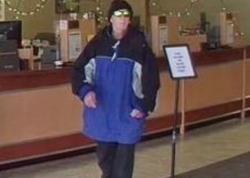 俄勒冈州60岁男子用纸条抢劫银行