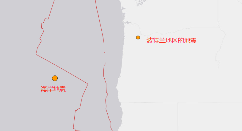 大波特兰地区发生地震！多个城市居民感到震动