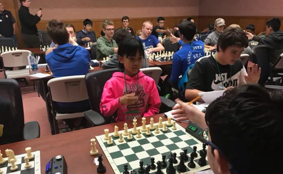 Zoey Tang小姐姐参加全美顶级国际象棋比赛！恭喜！