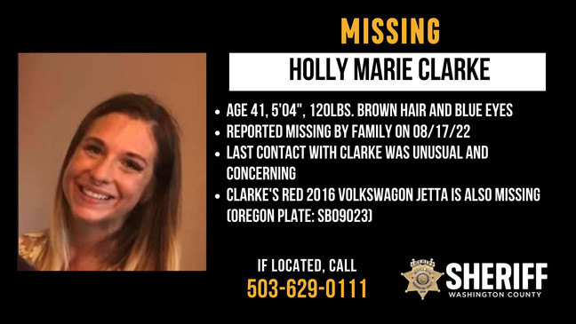 失踪女人被华盛顿县警长办公室成功找到