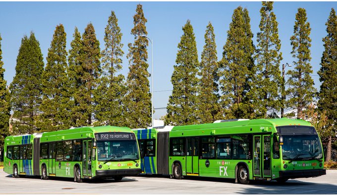 TriMet：召回的长巴士重归波特兰