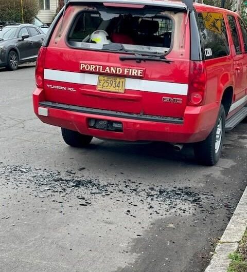 消防局价值1万美元的装备被砸车偷走