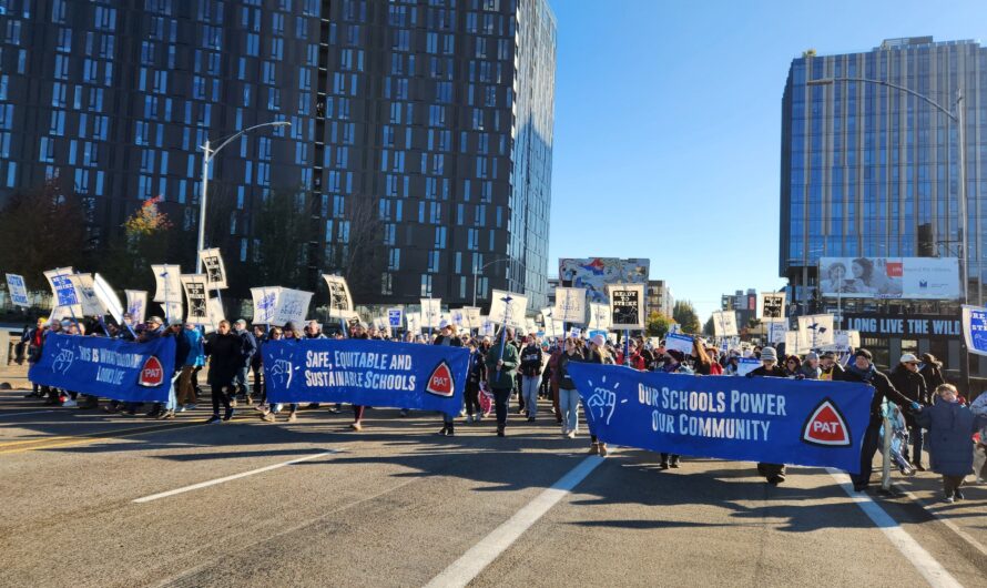 罢工迫在眼前，波特兰教师星期六游行寻求支持