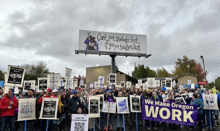 PPS：波特兰教师11月1日开始罢工