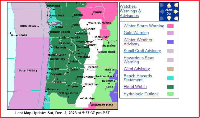 暴风雨席卷波特兰都市圈，引发洪水、树木倒塌、大停电！