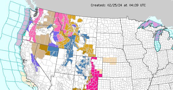 星期日开始，高海拔地区将出现大雪！