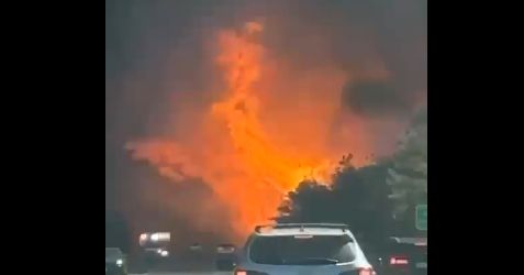 🌪🔥 纽约州多地突发山火！强风+干燥天气让火势“上头”！