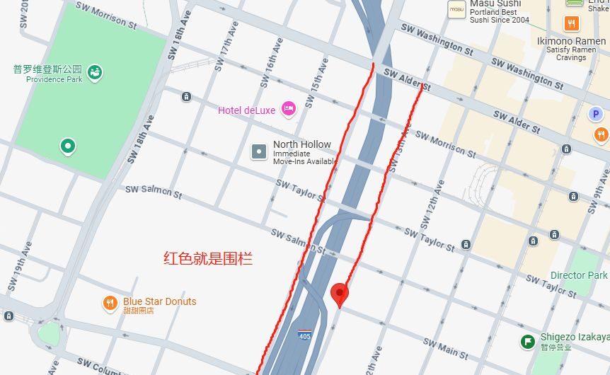 俄勒冈州砸下90万美元，在波特兰建两排围栏，防流浪汉！