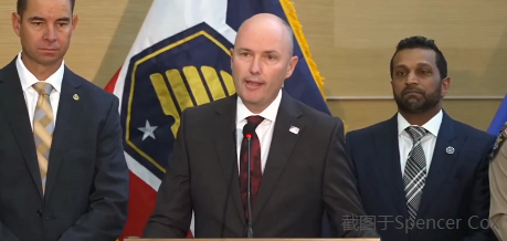 犹他州长：柯克遇害嫌犯深受左翼思想影响！