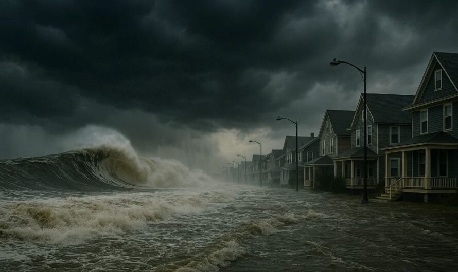 新泽西进入紧急状态！阿拉斯加多栋民宅被洪水冲走！