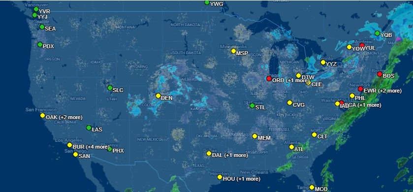 全美感恩节返程大乱！近1.2万航班延误！波特兰机场也受影响